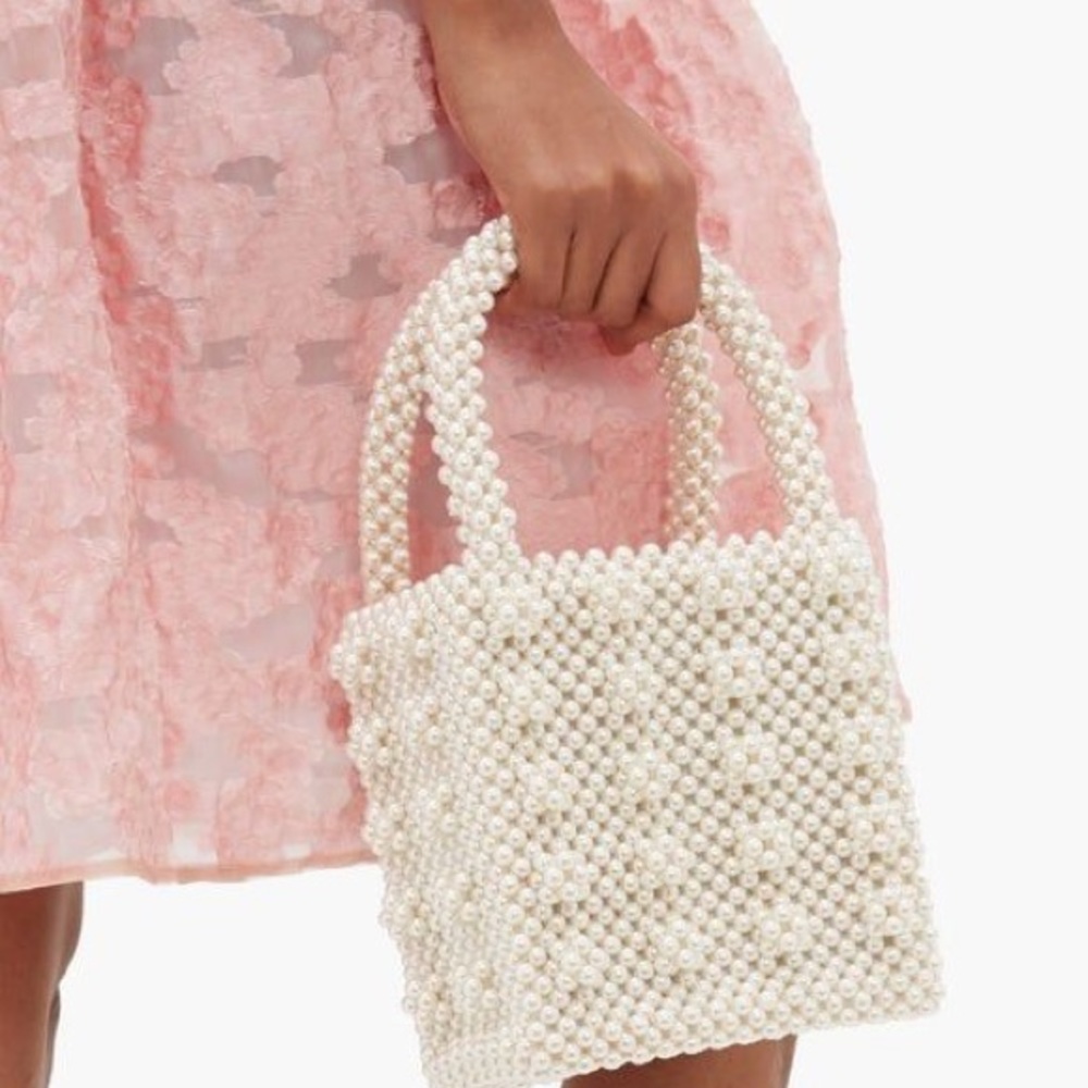 Brand new Shrimps Pearl Handbag